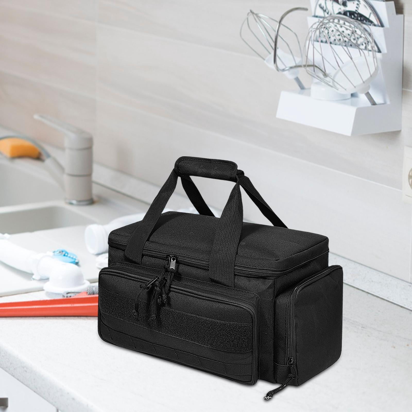 oshhni Construction Tool Nail Tool Pouch Bag Heavy Duty Utility Pouch Tool Holder Pouch Tool Bag for Electrician Woodworkings Garden