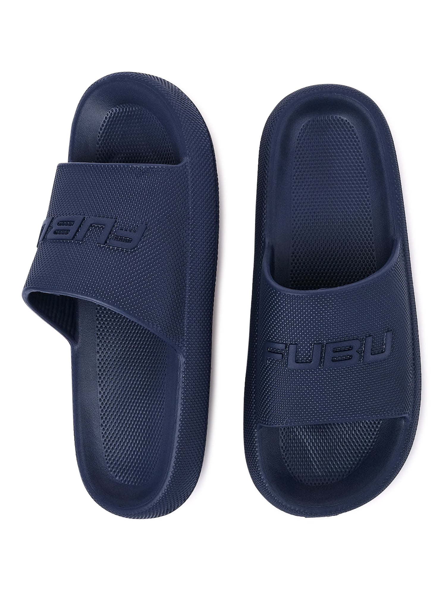 FUBU Men's Plush Comfort Slide Sandals