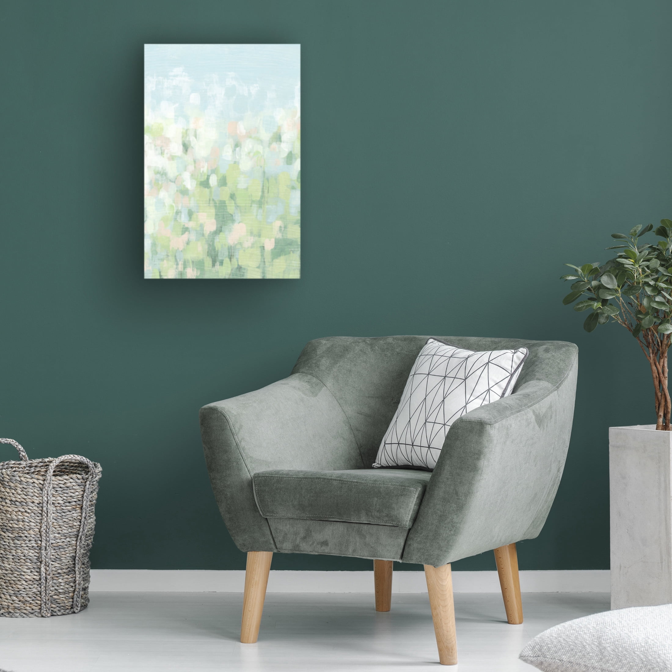 Trademark Fine Art June Erica Vess Kaleidoscope Meadow II Canvas Wall Art
