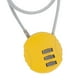 thumbnail image 3 of Candado para casco de motocicleta Candado para ciclismo Mini mochila universal amarillo, 3 of 3