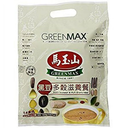 NineChef Bundle - GREENMAX Black Soybean and Multi Grains Meal 14.7 Ounce (2 Bag)   1 NineChef ChopStick