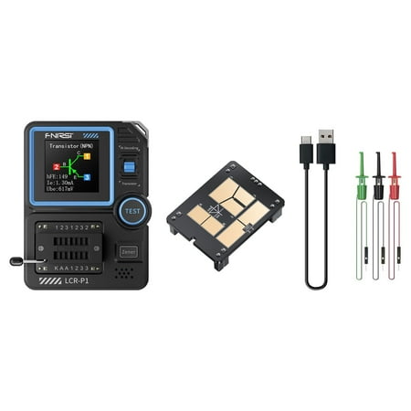 

Tnarru Tester Kit s Measure Utility Tool Multipurpose Meter Electronic Component Tester for Resistor