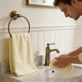 thumbnail image 4 of Hand Towels, Extra Large Towel Measuring Made Of Pures Larger And Lighter Drying Super Soft And Absorbent, 4 of 6
