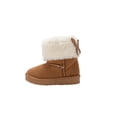 thumbnail image 6 of bebe Toddler Girls' Faux Fur Cuff Boots Cozy Winter Boots for Toddlers, 6 of 10
