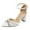 White, variant on Hiking Sandals Women Pointed Shallow Mouth Thick Heel High Heels Hollow Sandals Fashionable and Versatile in Europe and America Spring Export Of Large Sized Women's Shoes for White 42