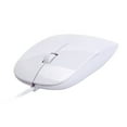 thumbnail image 3 of Wired Ultra-thin Mini Mouse Desktop Computer Laptop Matte Black White Cute Ergonomic Gaming Mouse Workhe, 3 of 4