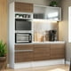 thumbnail image 2 of Cocina Integral Completa 180cm Topazio Madesa 86 - Blanco/Marrón Madesa G2008609, 2 of 11