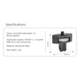 thumbnail image 4 of Adaptador De Cámara Adaptador De Cámara Adaptador De Montaje De Cámara De 1/4 Tornillo De Rotación 360 Para Pocket 2 Insta360 One X2/X, 4 of 8
