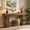 Distressed Oak, variant on Fnova 63" Long Console Table, 2-Tier Wooden Narrow Rectangular Sofa Table Behind Couch, Farmhouse Entryway Table for Entrance, Hallway, Living Room