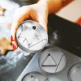 thumbnail image 5 of Squid game cookie pan honeycomb korean steel toy for kids black, 5 of 5