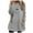 Gray 5, variant on YANHAIGONG Womens Fuzzy Crewneck Sweatshirts Long Faux Sherpa Pullover Fuzzy Fleece Long Sleeve Sweatshirt Dress with Pockets Warm Winter Outerwear Cute Claw Print Sweatshirt