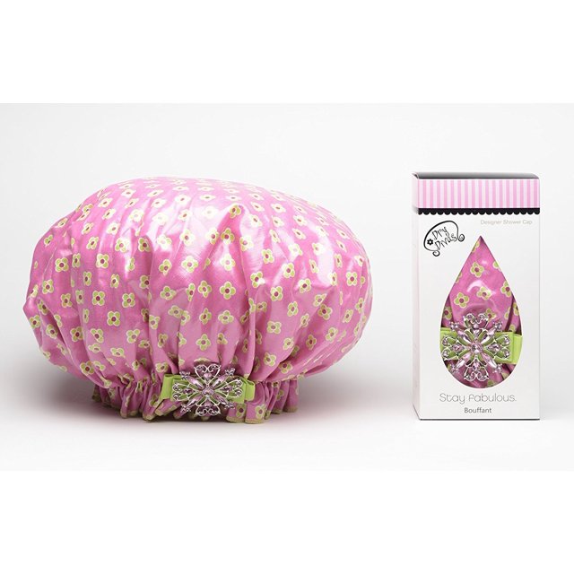Dry Divas Designer Shower Cap For Women Washable, Reusable Large
