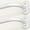 White, variant on Wrap Around Curtain Rods Black, Blackout Heavy Duty Curtain Pole for Windows 48 to 84 Inch, 1" Decorative Room Darkening Curved Modern Drapery Rod (Matte Black/Unique Design/All Metal)