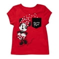 thumbnail image 2 of Disney Minnie Mouse Toddler Girls T-Shirt Toddler to Big Kid, 2 of 5