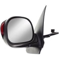 thumbnail image 3 of MIRROR Compatible For 2000 Ford Expedition 2000-2002 Lincoln Navigator Left Driver Heated Power Glass In-housing Signal Light With memory Paintable, 3 of 5
