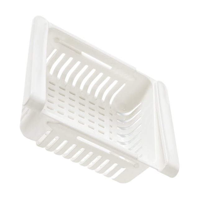 Injueey Estante de almacenamiento extensible para organizar la cocina con almacenamiento estilo cajonera versátil para hacer frutas Cocina y Comedor blanco