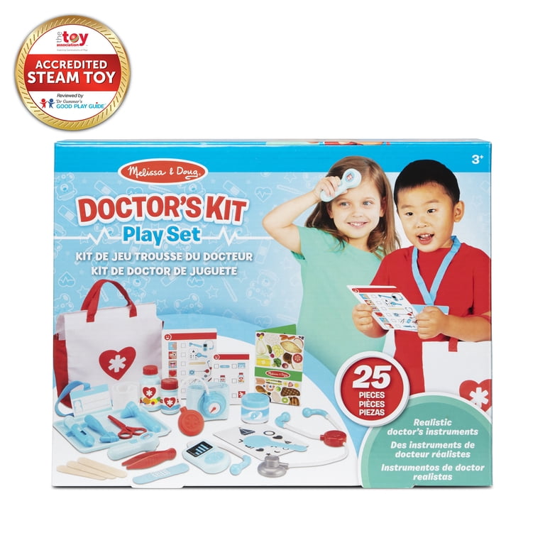 Melissa & Doug, Get Well Doctor‚Äôs Kit Play Set, 25 Piece, Toy