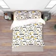 thumbnail image 1 of 3D Abstract Geometric Pattern Quilt Cover Set Bedding Set Duvet Cover, 1 of 3