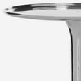 thumbnail image 4 of SAFAVIEH Platina Round Top Sleek Table Silver, 4 of 4
