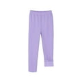 thumbnail image 2 of XXWXYD Children High Waisted Thermal Leggings Fleec𝖾 Lined Winter Warm Thickened Cozy Underwear Pants with Elastic Waist Kids Thermal Wear, 2 of 9