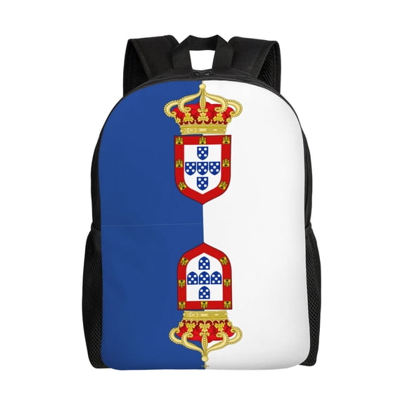 Travel Backpack For Women/Men Portugal Alternative Flag Carry On Backpack With Laptop Compartment Travel Backpack