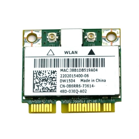 86RR6 BCM94313HMG2L Dell 86RR6 PCIe WLAN Laptop WiFi Card Laptop Wireless Cards - Wifi - Used Like (Best Cheap Wifi Pci Card)