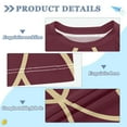 thumbnail image 2 of FORMRS Boys Rash Guard Short Sleeves Swim Shirt Quick Dry UPF 50+ Sun Protection, Sizes 3-12T, Red Circles, 2 of 6