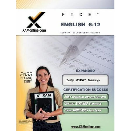 FTCE English 6-12 Teacher Certification Test Prep Study Guide : Teacher Certification