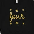 thumbnail image 3 of Inktastic 4th Birthday Gold 4 Year Old Toddler Sweatshirt, 3 of 4