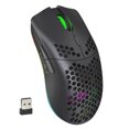 thumbnail image 5 of RGB Wireless Ambidextrous Lightweight Honeycomb Gaming Mouse, 5 of 5