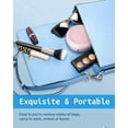 thumbnail image 3 of Denture Shower Box Leak Proof Portable Holder, Denture Cleaning Kit with Cleaning Brush Hook and Loop, Filter and Mirror, 3 of 4