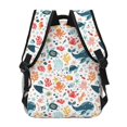 Haiem Sea Life 1 Printed School Backpack,Casual Travel Lightweight
