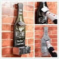 thumbnail image 3 of Abrebotellas de Pared Conforma de Cerveza de Estilo Vintage, Abidor de Botellas Montado en la Pared, Para Hombre, Cueva, Cocina, Bar, Pub y Cabina, 3 of 6