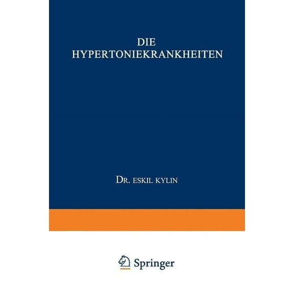 Die Hypertoniekrankheiten, (Paperback)