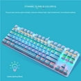 thumbnail image 4 of Punk Mechanical Keyboard k550 87 Keys Mechanical Keyboard Green Shaft Gaming Office Notebook Professional Keyboard No.3, 4 of 8
