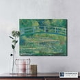 thumbnail image 7 of Monet Wall Art, Monet Canvas Wall Art, Water Lily Pond Canvas Print, Monet Prints, Impressions Wall Art, Water Lily Decor, Ready To Hang for Living Room Home Wall Decor 11x14, 7 of 7