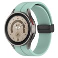 thumbnail image 3 of [Hebilla Negra Talla Única Verde Azulado] Adecuado para Galaxy Watch Ultra 7/FE/6/6 Classic/5/5 Pro/4/4 Correa Magnética Con Hebilla Plegable Clásica [hebilla Aleación], 3 of 9