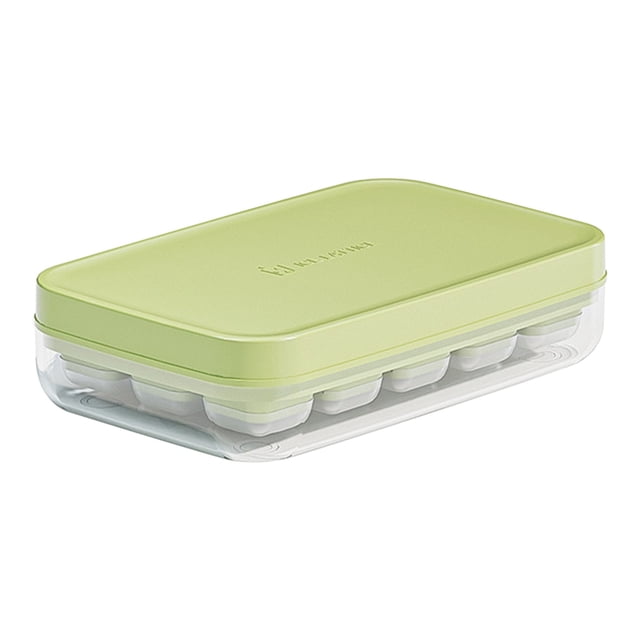 Ice Cube Mold 2025 New Ice Maker, 6-Hole Ice Cube Forming Ice Box, Small Household Refrigerator with Lid Ice Compartment, Easy To Release Ice Compartment Round Ice Cube Mold