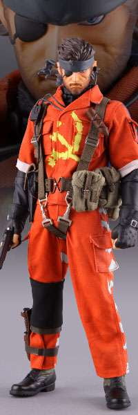 Metal Gear Solid Real Action Heroes Naked Snake Collectible Figure