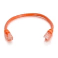 thumbnail image 1 of Câble Patch Réseau Ethernet Non Blindé Cat6 15 Pieds - Orange, 1 of 1