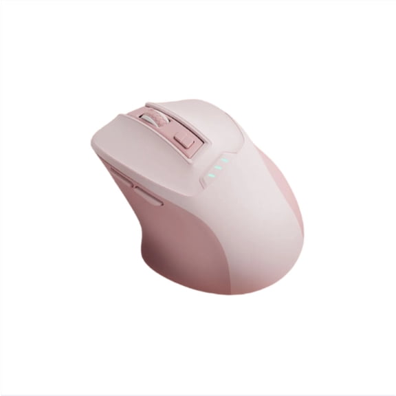 Ergonomic Wireless Mouse for Women, Rechargeable Silent Computer Mouse with Aesthetic Design, Cute Laptop Mouse for Home Office