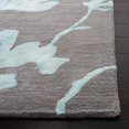 thumbnail image 4 of Safavieh Dip Dyed Grey Contemporary Rug - 2'3" x 12', 4 of 5