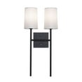 thumbnail image 2 of AFX  Rose LED Sconce 2-Light - Black, 2 of 4