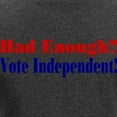 thumbnail image 3 of CafePress - Vote Independent Women's Long Sleeve Dark T Shirt - Women's Long Sleeve Graphic Tee Casual Fit, 3 of 4