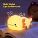thumbnail image 5 of Bonita luz nocturna Axolotl, lámpara de silicona para dormir para guardería, luces nocturnas con Control táctil, lámpara de mesa recargable por USB para bebé y niño, 5 of 5