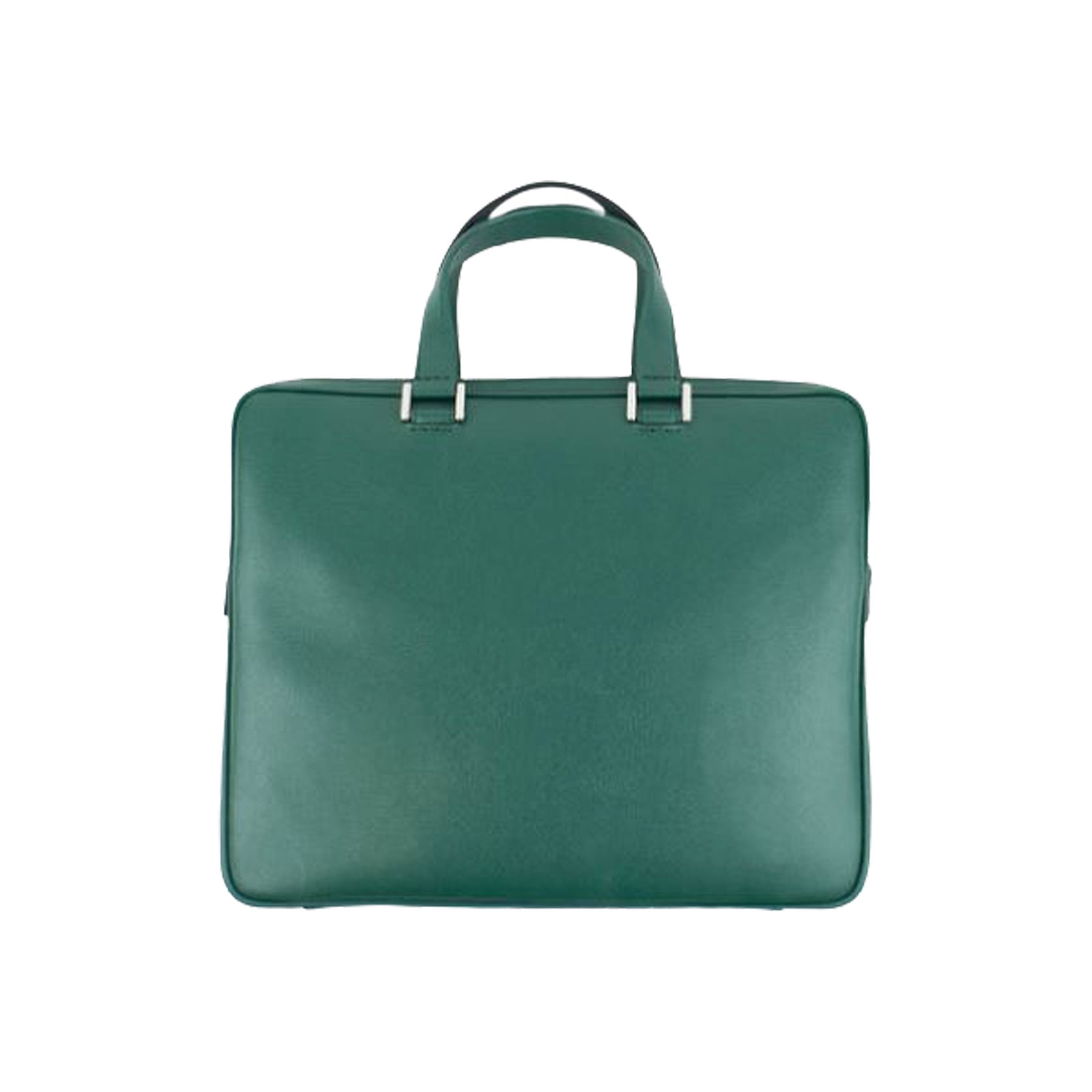 Fendi Leather Business Briefcase (Green)