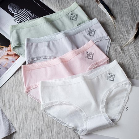 

Jiaroswwei 5Pcs Women Briefs Printed Butt Lift Plus Size Sexy Close Fit Underpants for Daily Wear