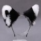 thumbnail image 4 of Aros para el pelo con orejas de zorro y gato para niña, diadema de piel sintética para Cosplay, diademas de Anime para Halloween, accesorios para el cabello, 4 of 4