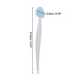thumbnail image 4 of Unique Bargains 1 Pc Soft Plastic Silicone Cleansing Brush Heart-shaped Nose Blue 5.31"x0.87", 4 of 4