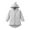 Gray, variant on Annhoo Jackets for Toddler Boys Girls Long Sleeve Zip up Dinosaur Hoodies Kids Irregular Hem Solid Outwears 2-8 Years